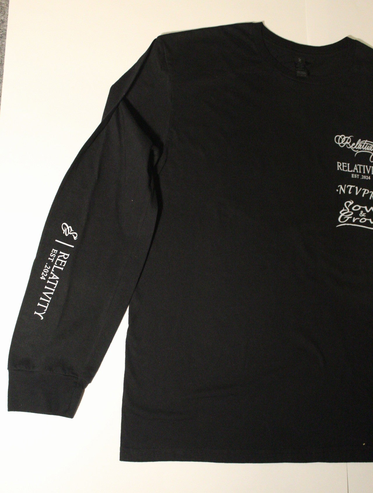 Black CVC Long Sleeve